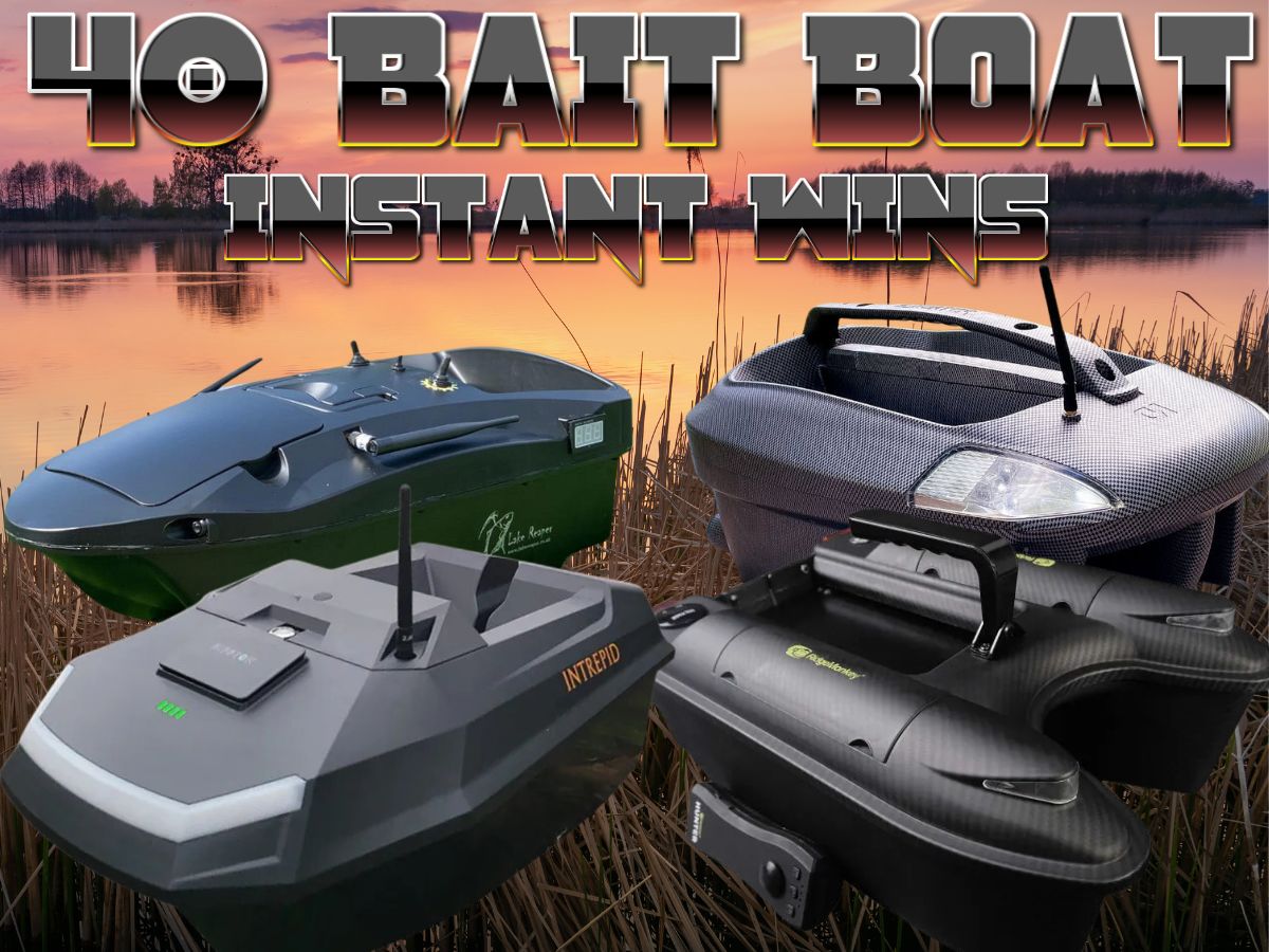 THE MEGA DRAW 40 BAIT BOAT INSTANT WINS – Creative Carpers