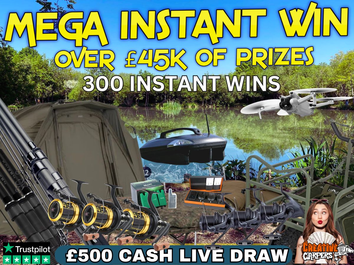 THE MEGA £500 CASH & 300 EPIC INSTANT WINS