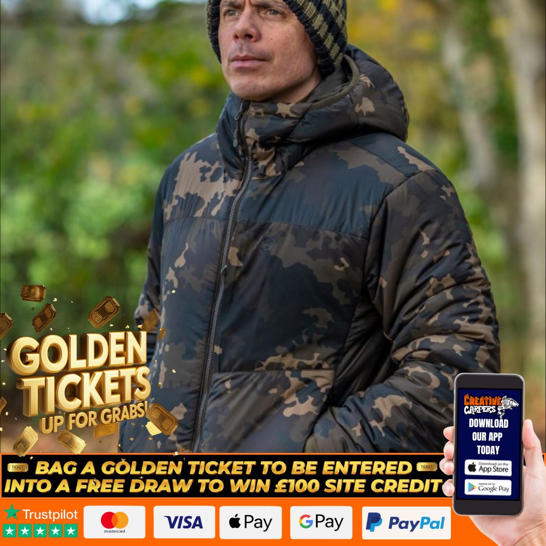 WEEKEND BANGERS KORDA INSULATED HOODED JACKET DARK CAMO
