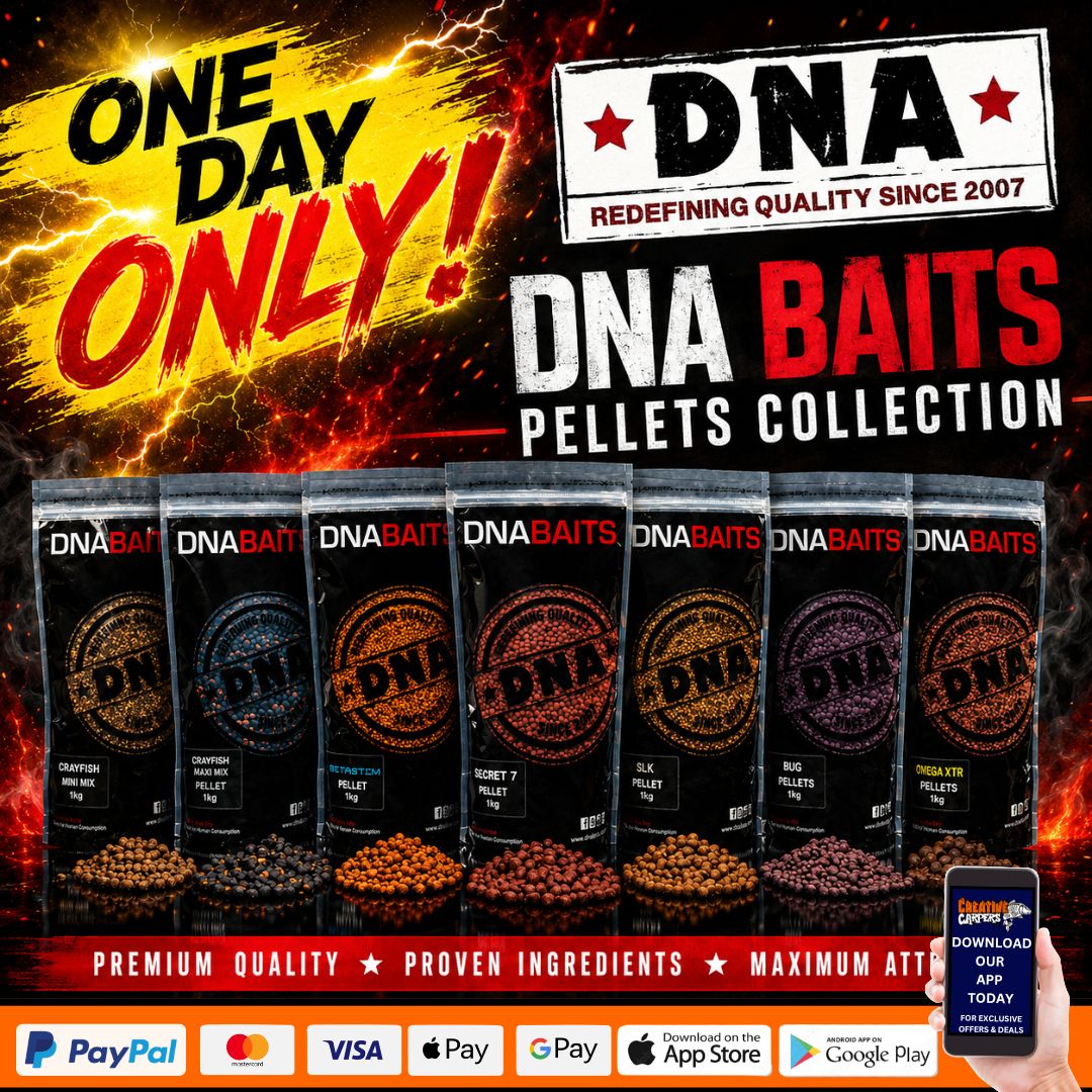 MORNING GLORY DNA BAITS PELLETS COLLECTION ENDING TOMORROW