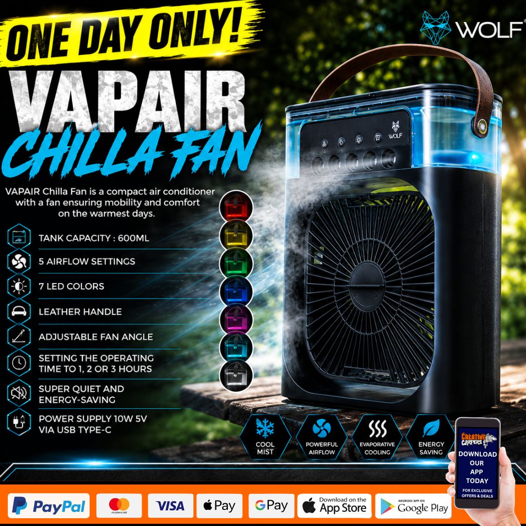 THE MORNING GLORY WOLF VAPAIR CHILLA FAN ENDING TODAY