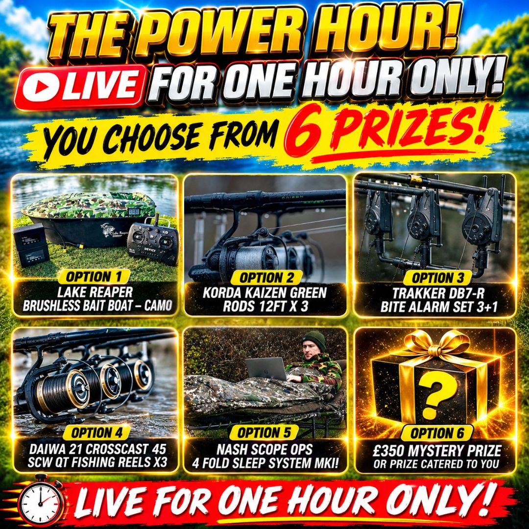 THE POWER HOUR YOU CHOOSE FROM 6 PRIZES