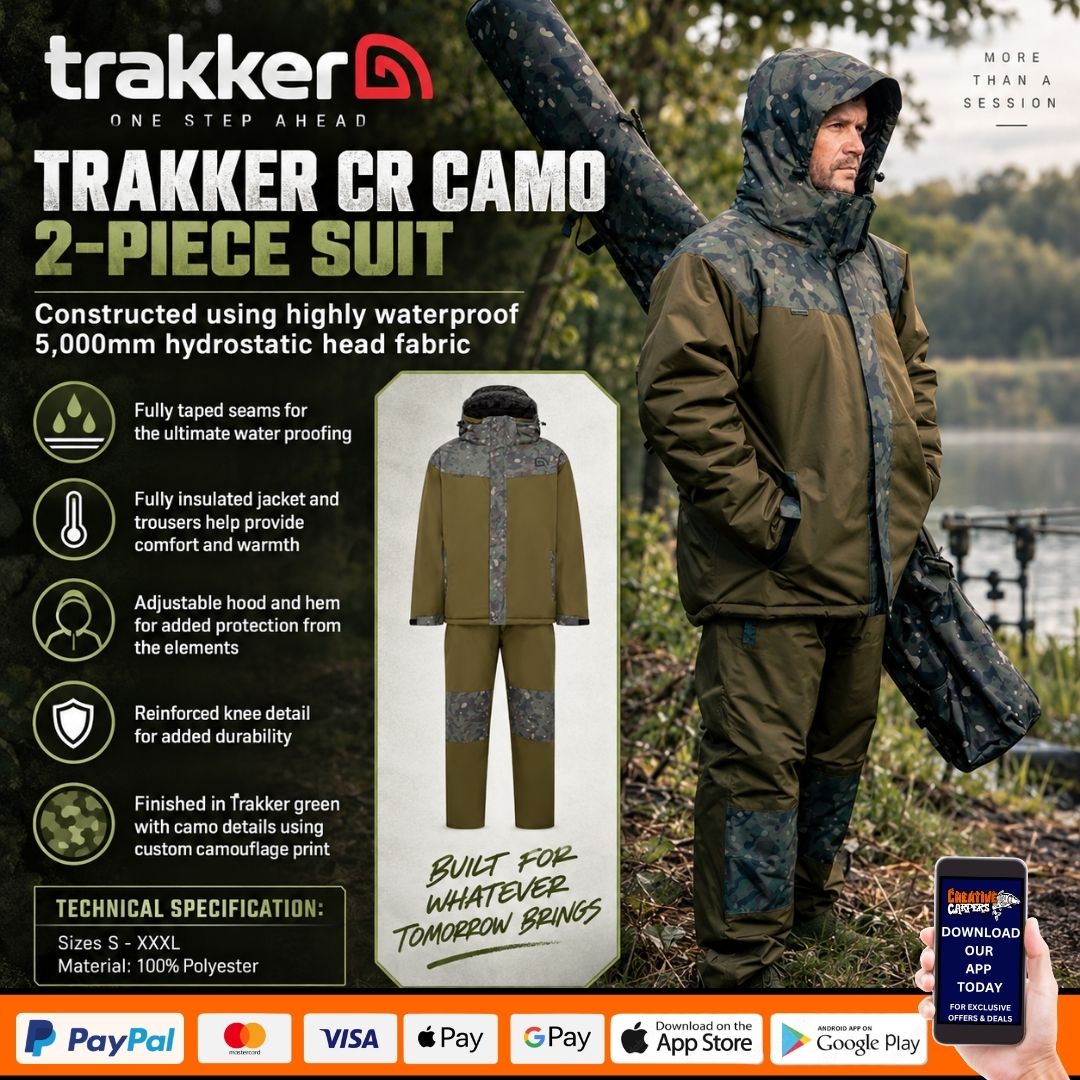 TRAKKER CR CAMO 2 PIECE WINTER SUIT – ONLY 200 TICKETS