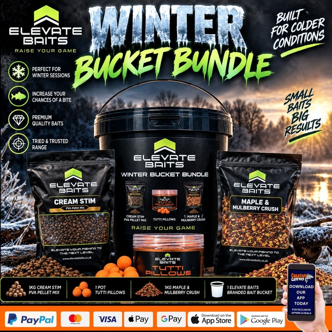 1P COMP ELEVATE BAITS WINTER BUCKET BUNDLE