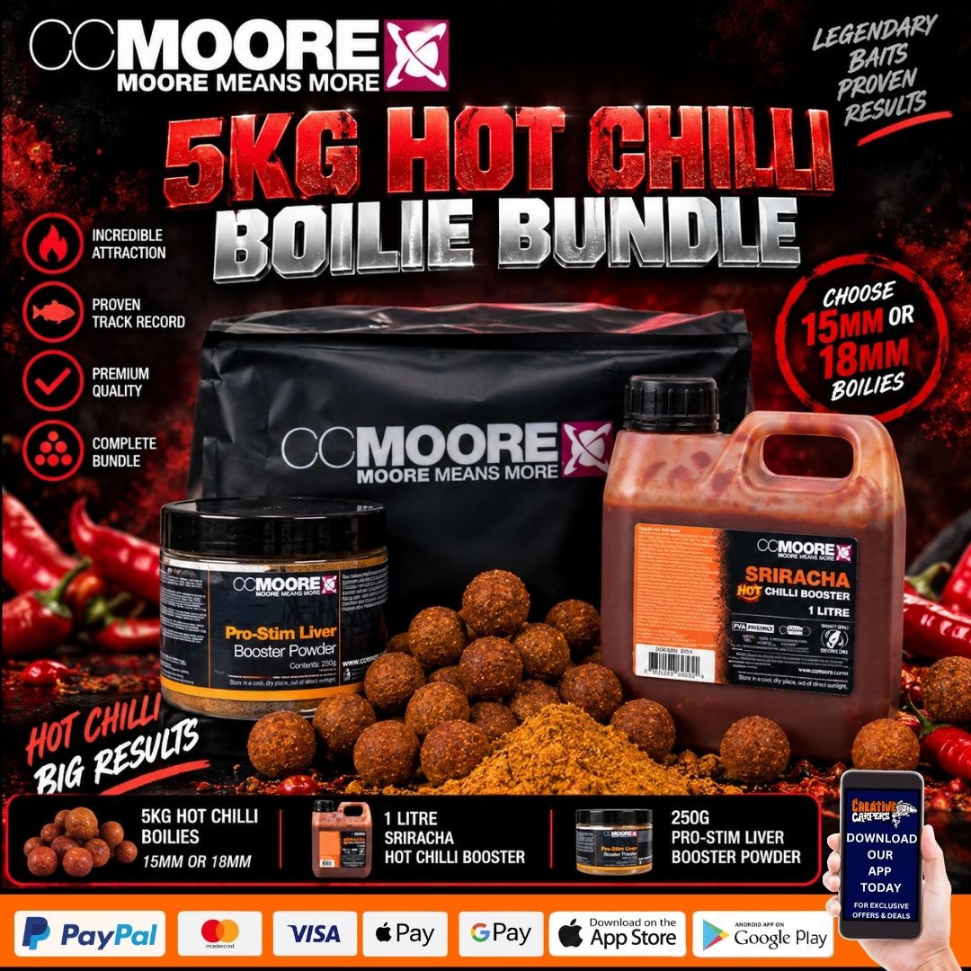 1P COMP CCMOORE 5KG HOT CHILLI BOILIE BUNDLE