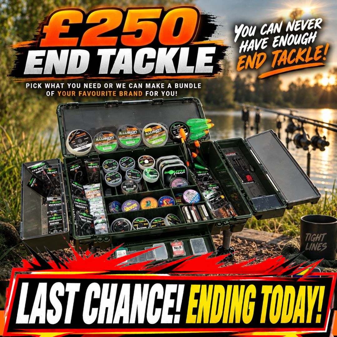 THE BIG ONES £250 YOU CHOOSE END TACKLE ENDING TODAY