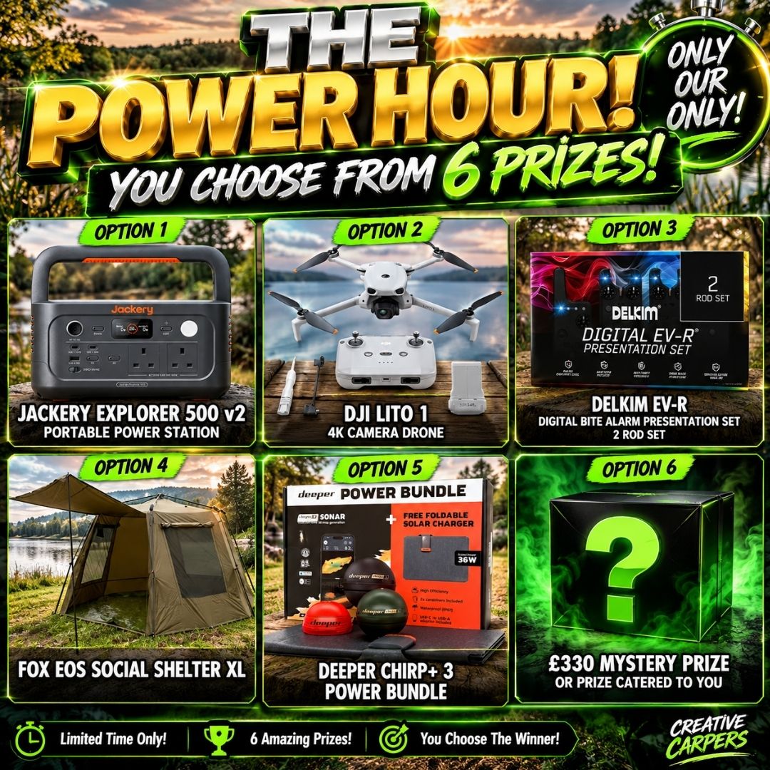 THE POWER HOUR ON HOUR ONLY! YOU CHOOSE FROM 6 PRIZES