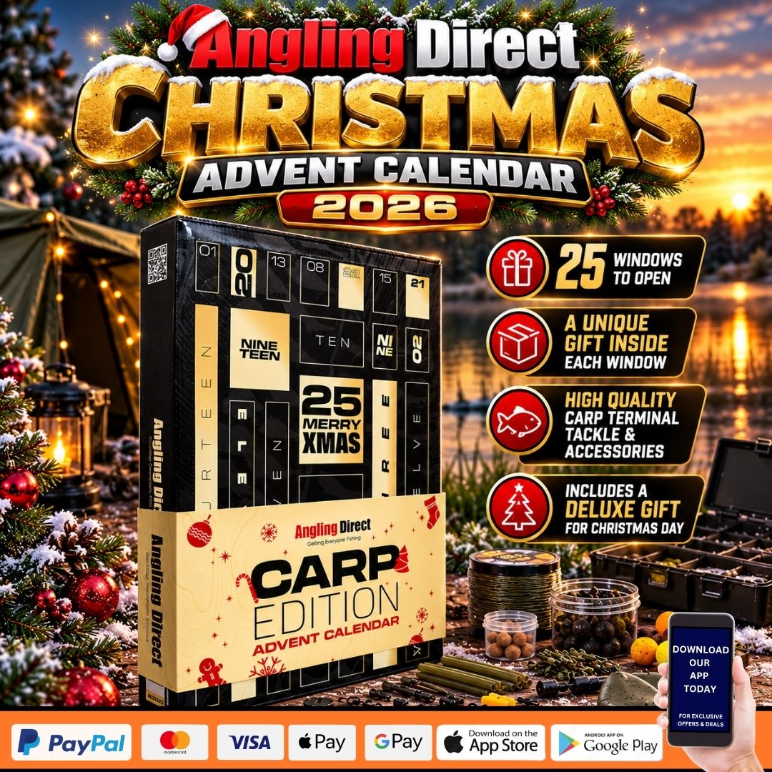 QUICK BITE ANGLING DIRECT CHRISTMAS ADVENT CALENDAR – ONLY 200 TICKETS