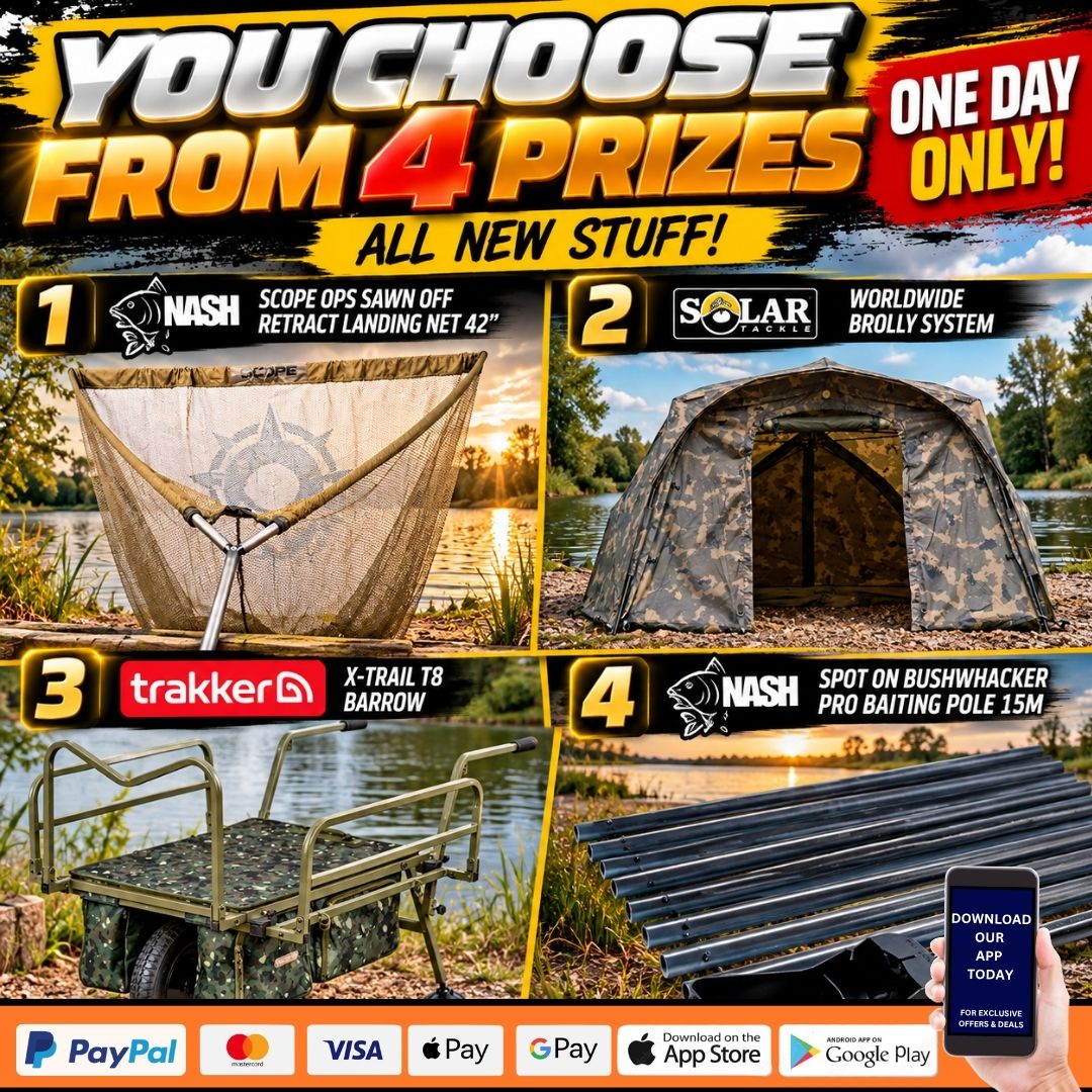 THE MORNING GLORY YOU CHOOSE FROM 4 PRIZES – ALL NEW STUFF!