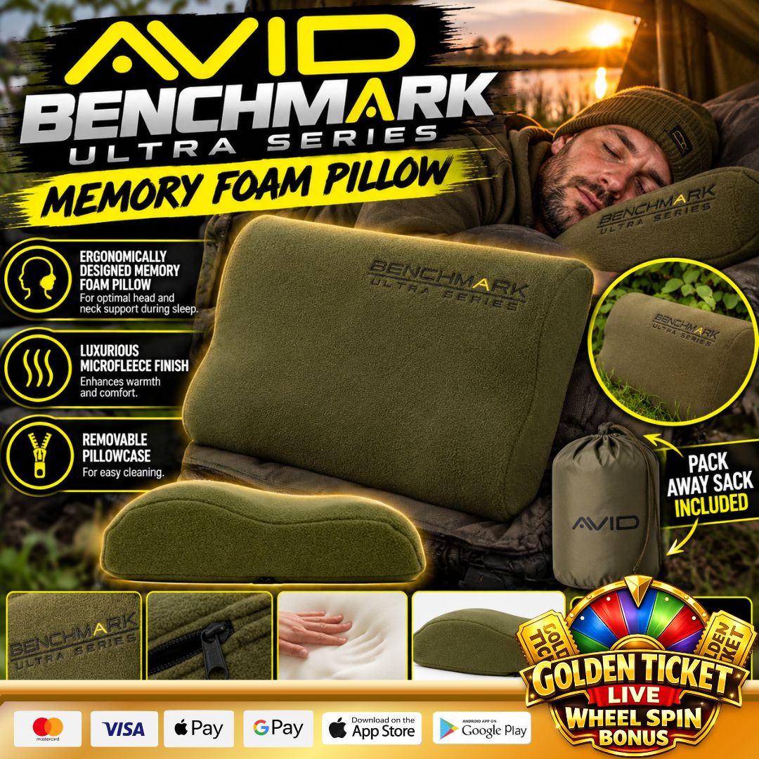 WEEKEND BANGERS AVID BENCHMARK ULTRA MEMORY FOAM PILLOW