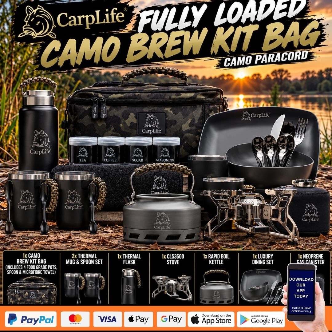 THE BIG ONES CARPLIFE FULLY LOADED CAMO BREW KIT BAG