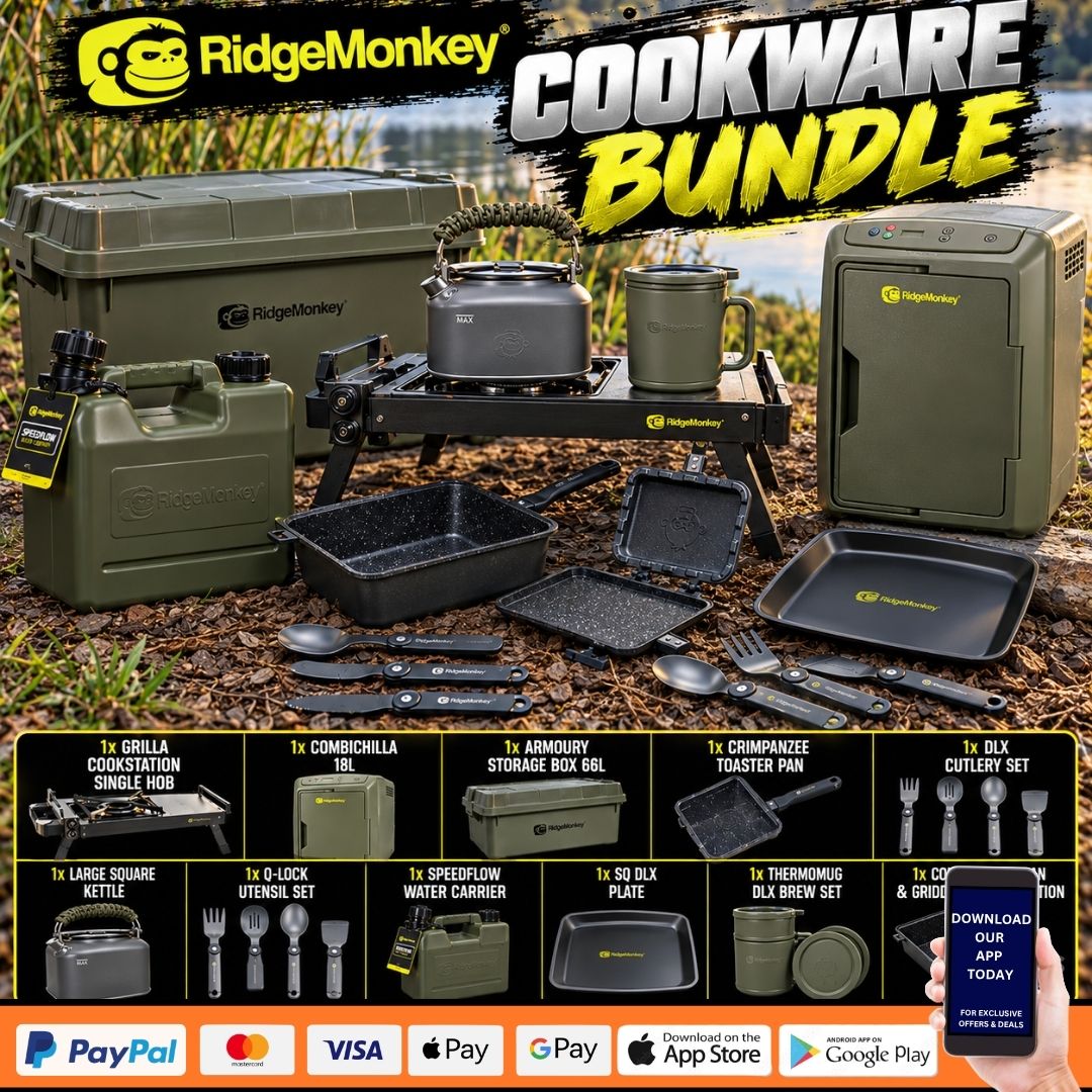 THE BIG ONES RIDGEMONKEY COOKWARE BUNDLE